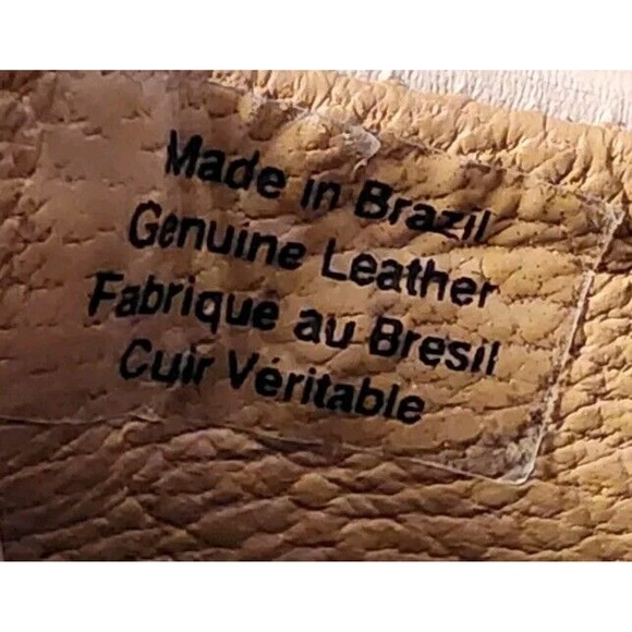 Nina Payne Women's Boot Colorblock Hole Heel Black White Brown Size 7.5 38 - Picture 6 of 6